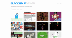Desktop Screenshot of blackholedesign.com